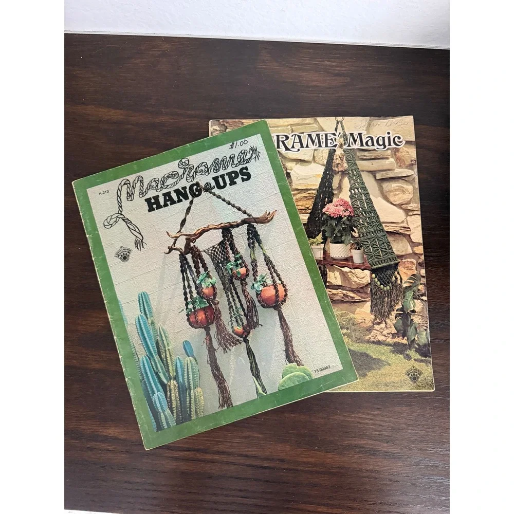 Craft Course Book vintage macrame